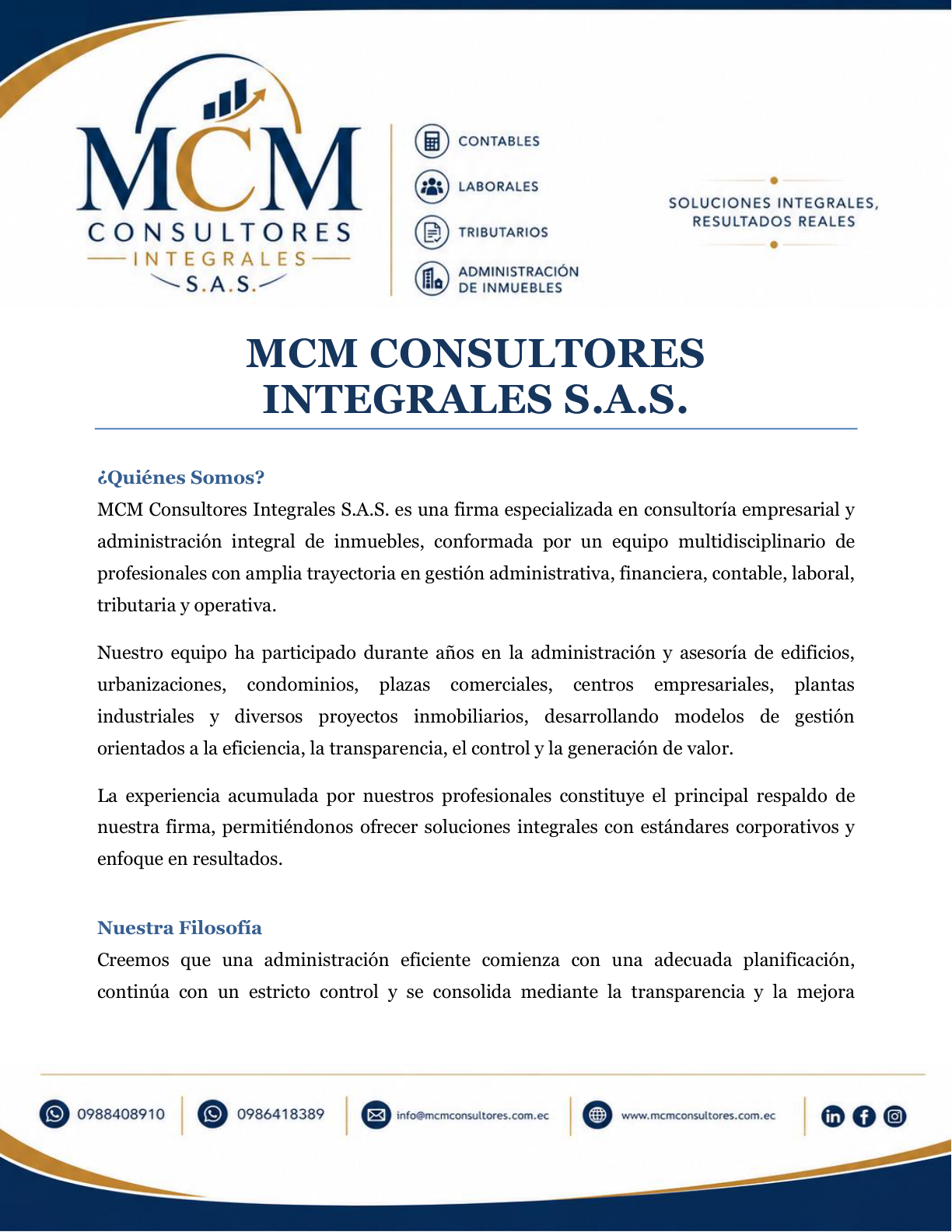 Presentación MCM